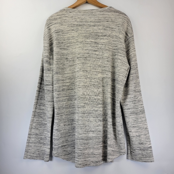 Knickerbocker Vintage Design Mens XL Shirt Henley FLAWED - Picture 3 of 9